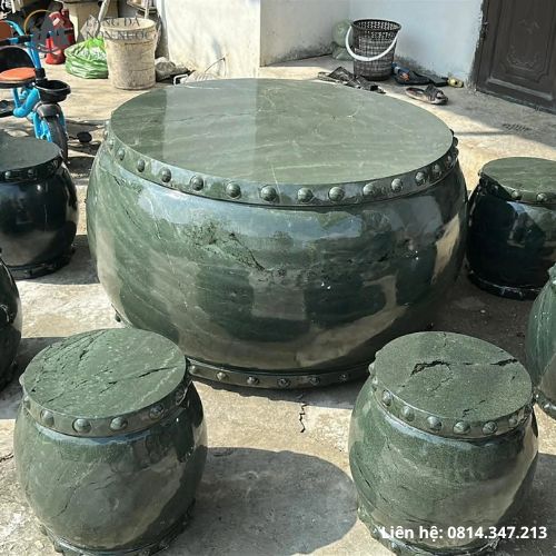 Bộ bàn ghế đá tự nhiên