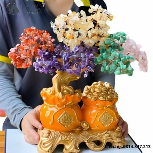 Cây đá thạch anh vụn